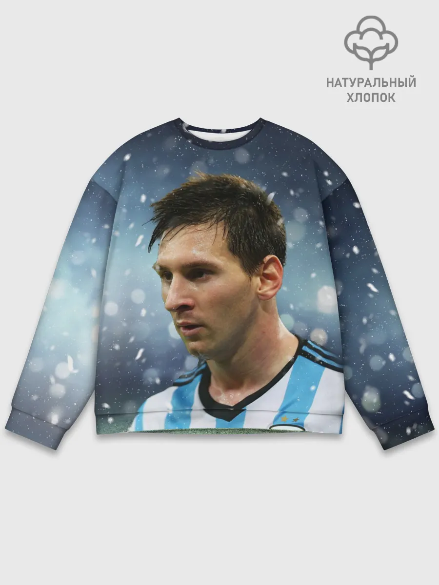 Мужской свитшот базовый / Лео Месси