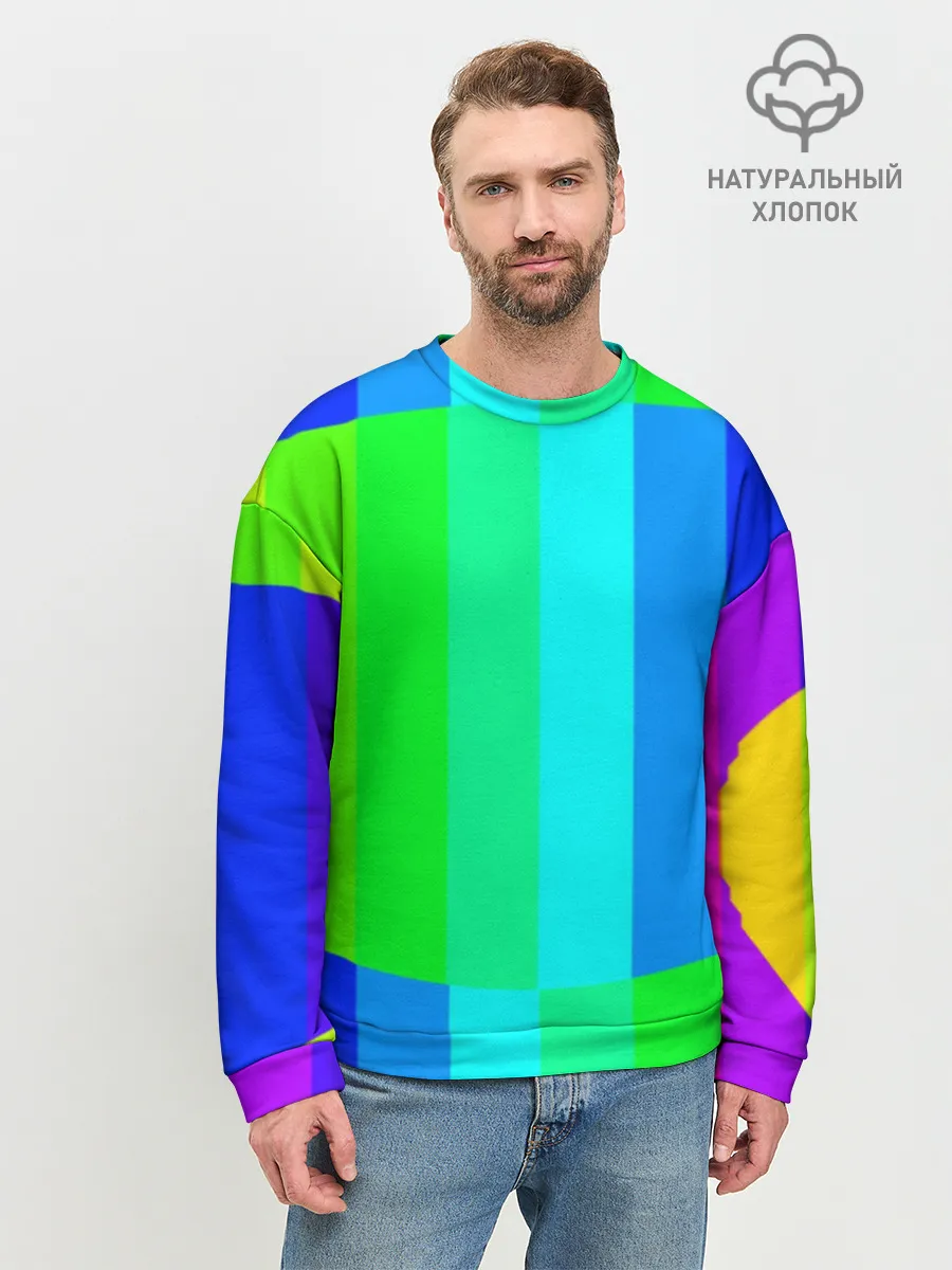 Мужской свитшот базовый / MAKE LOVE, NOT WAR