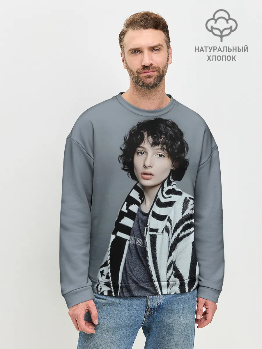 Мужской свитшот базовый / finn wolfhard