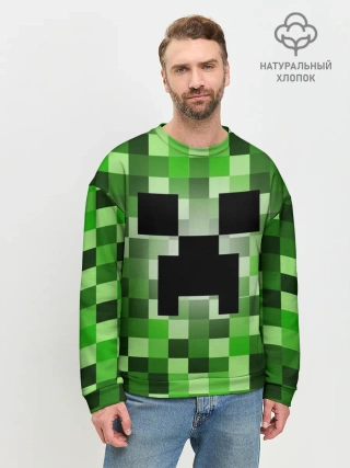 Мужской свитшот базовый / MINECRAFT