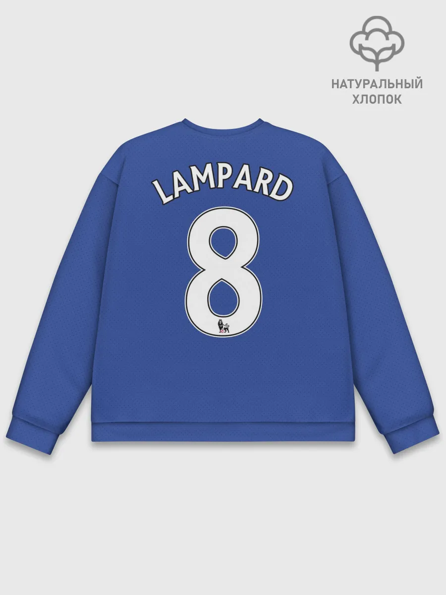 Мужской свитшот базовый / Фрэнк Лэмпард Челси Ретро