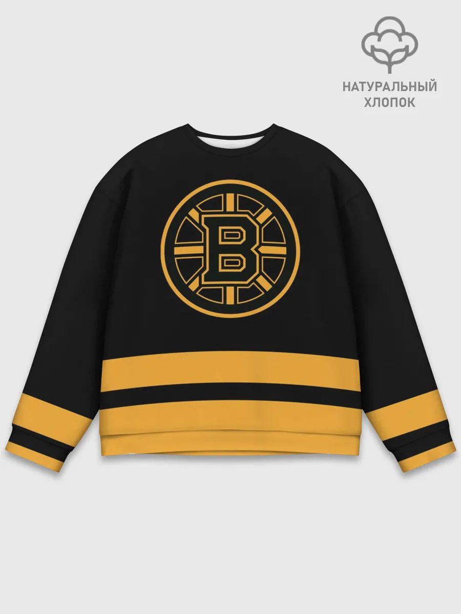 Мужской свитшот базовый / Бостон Брюинз НХЛ