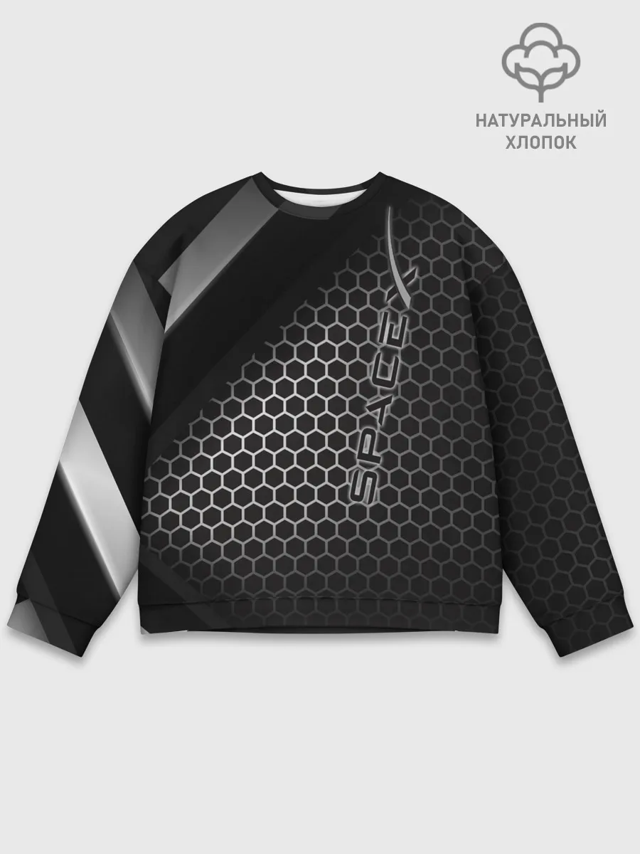 Мужской свитшот базовый / SpaceX