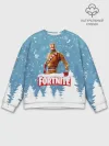 Мужской свитшот базовый / Новогодний Fortnite