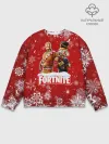 Мужской свитшот базовый / Новогодний Fortnite
