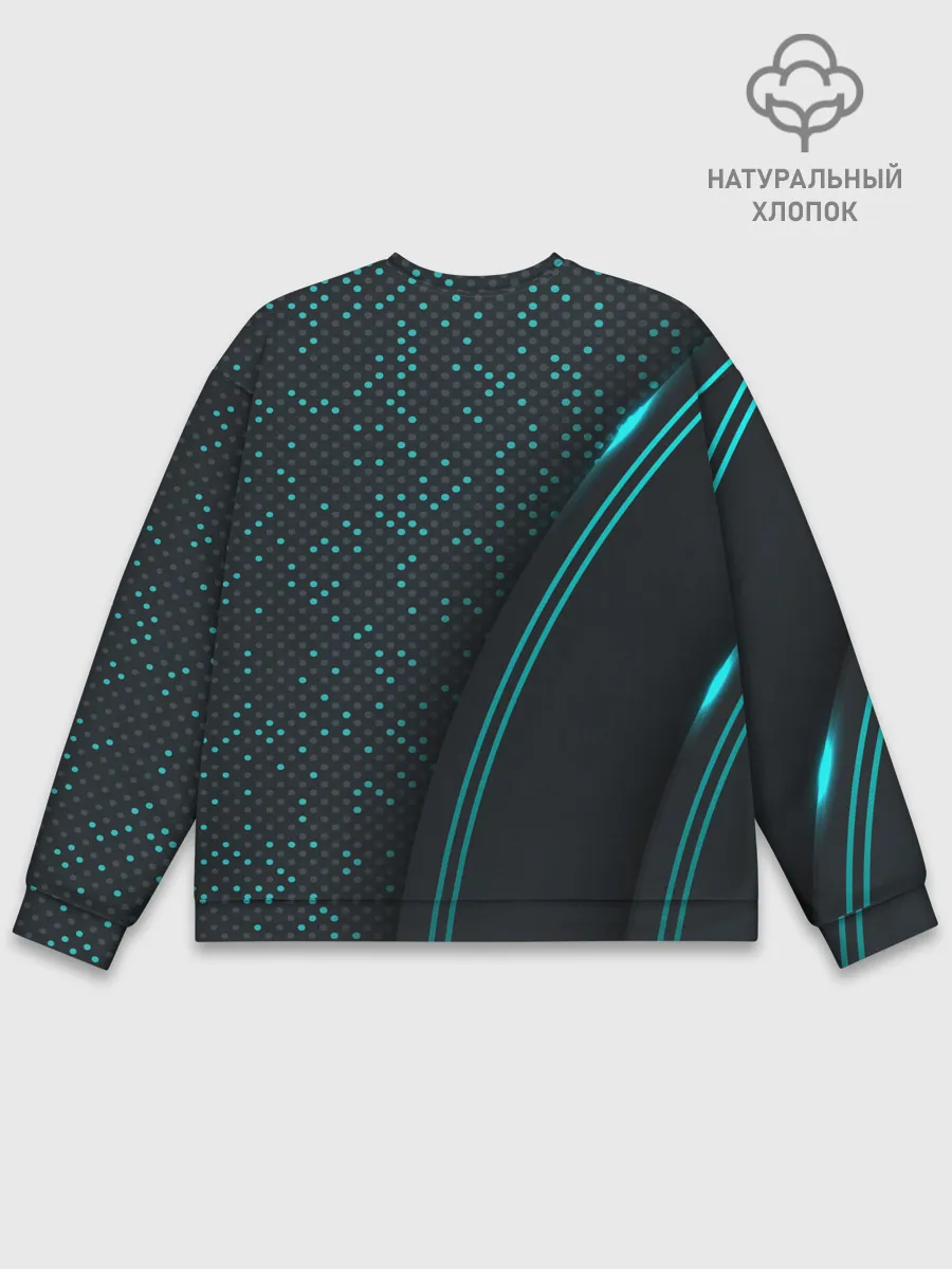 Мужской свитшот базовый / Mass Effect N7