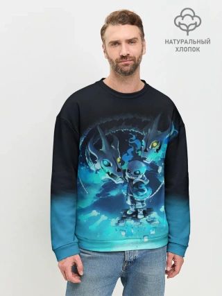 Мужской свитшот базовый / UNDERTALE