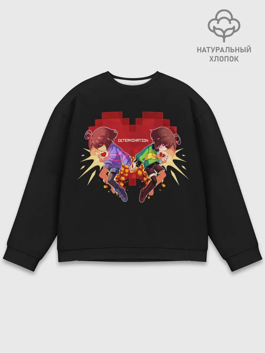 Мужской свитшот базовый / UNDERTALE