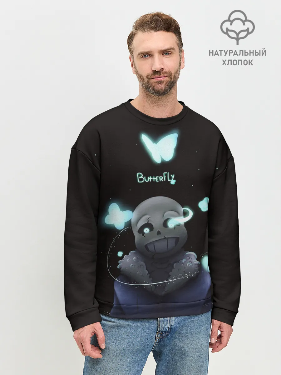 Мужской свитшот базовый / UNDERTALE