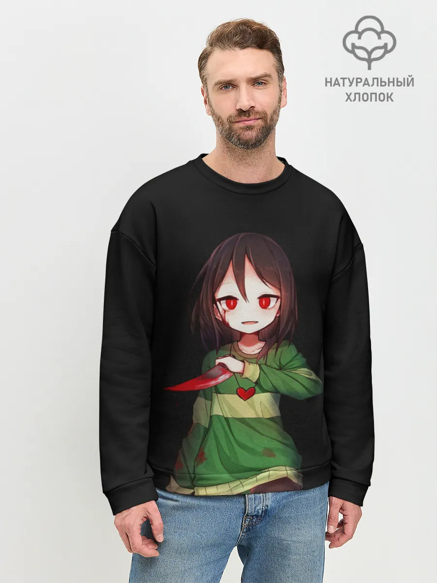 Мужской свитшот базовый / UNDERTALE