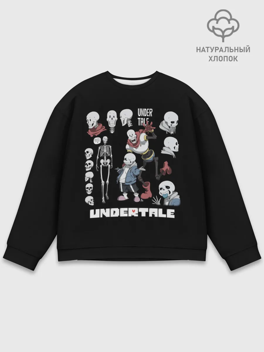 Мужской свитшот базовый / UNDERTALE