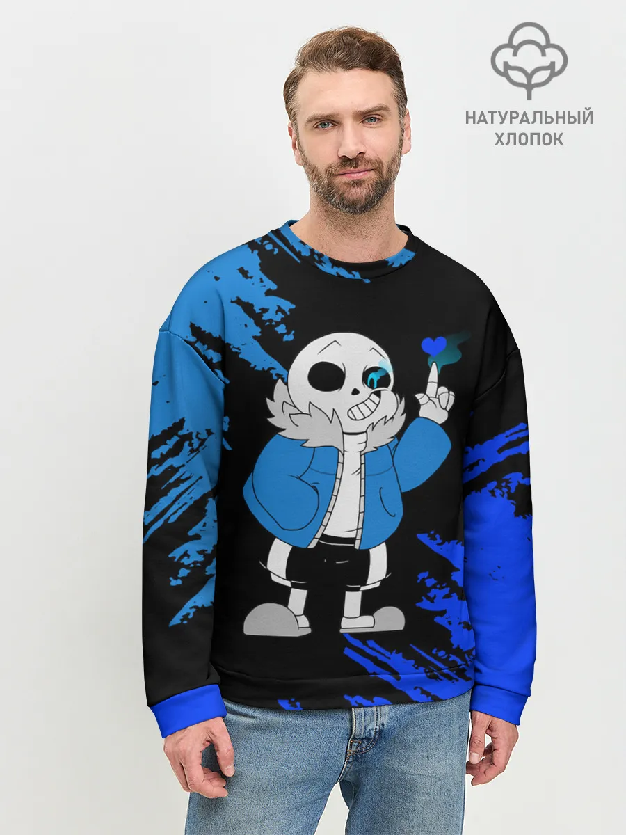 Мужской свитшот базовый / UNDERTALE