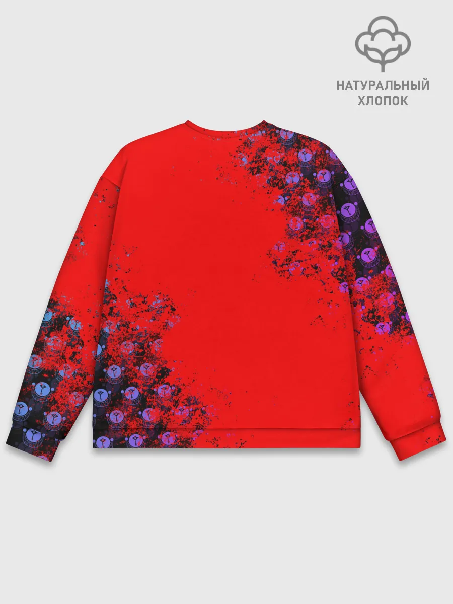 Мужской свитшот базовый / Hazbin Hotel Alastor