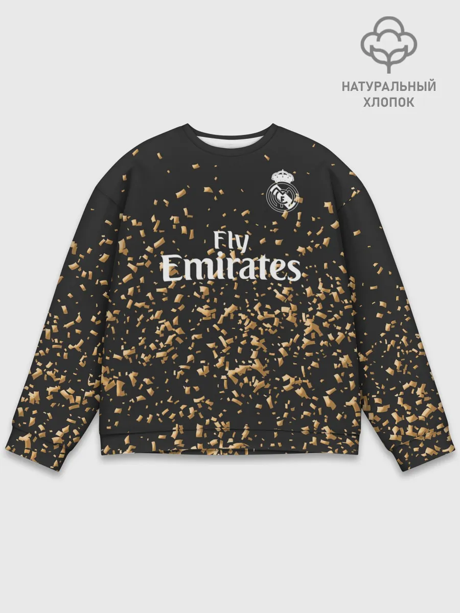 Мужской свитшот базовый / Real Madrid 4-th 19-20