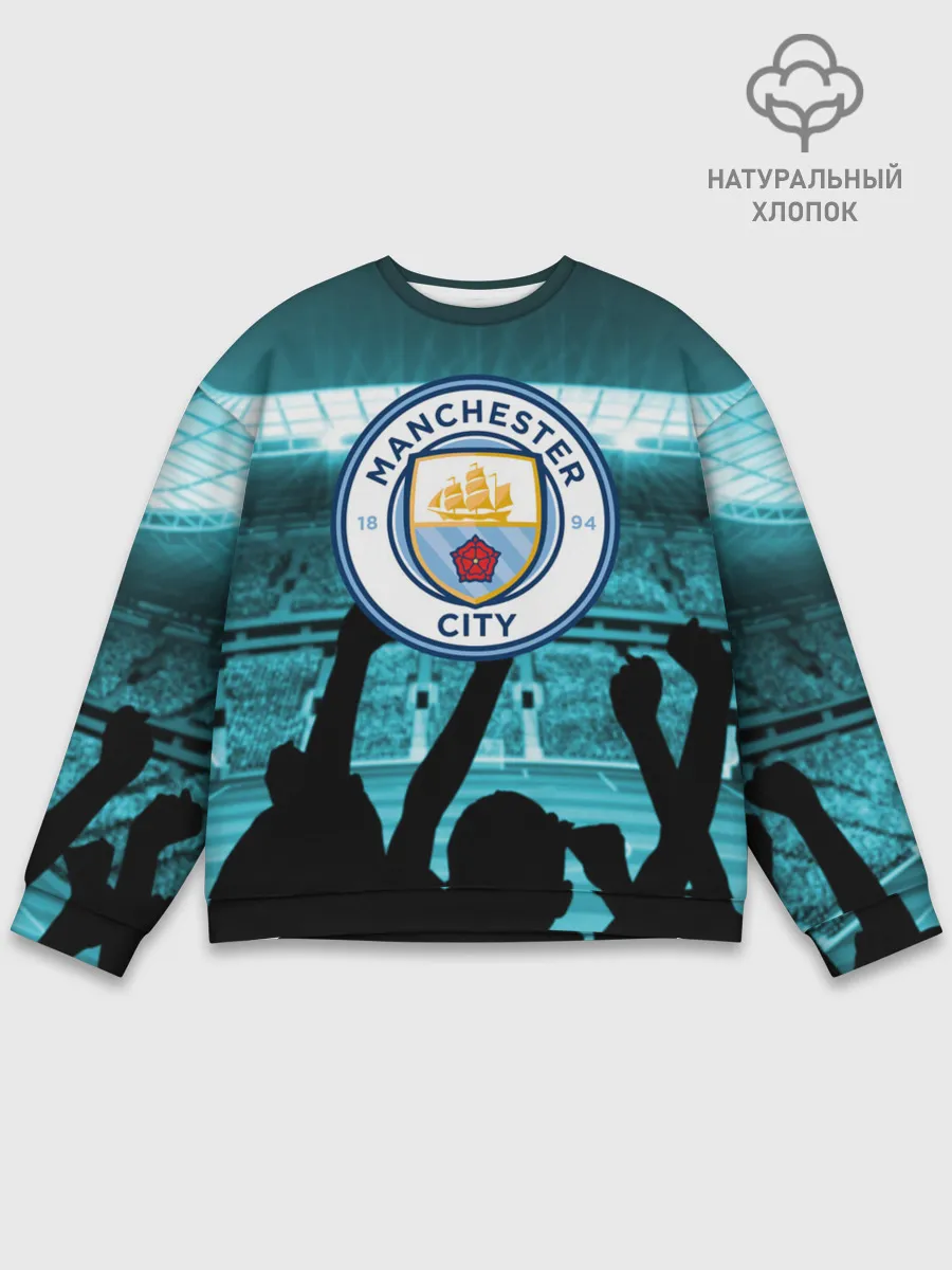 Мужской свитшот базовый / Manchester City