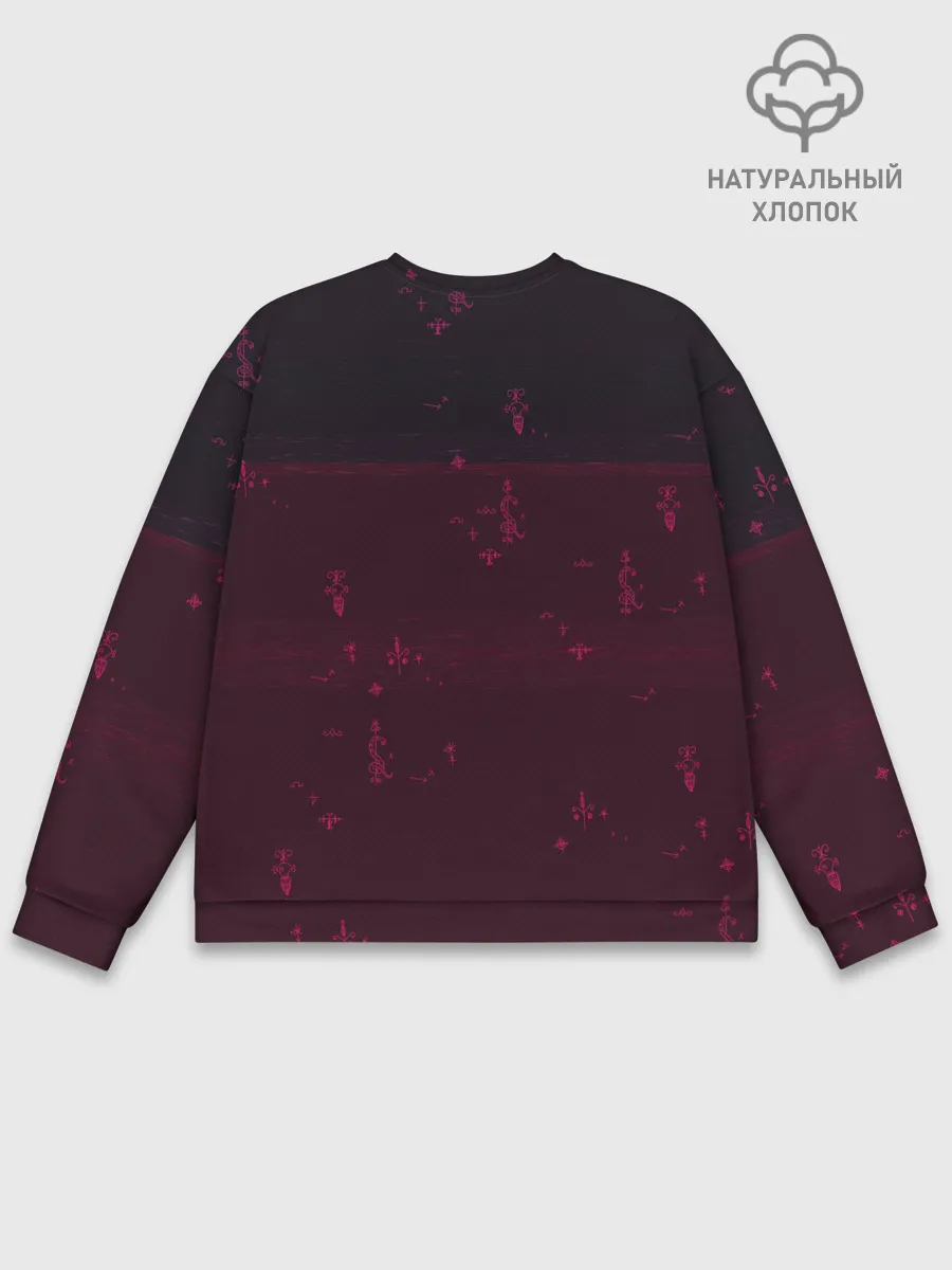 Мужской свитшот базовый / Hazbin Hotel: Alastor