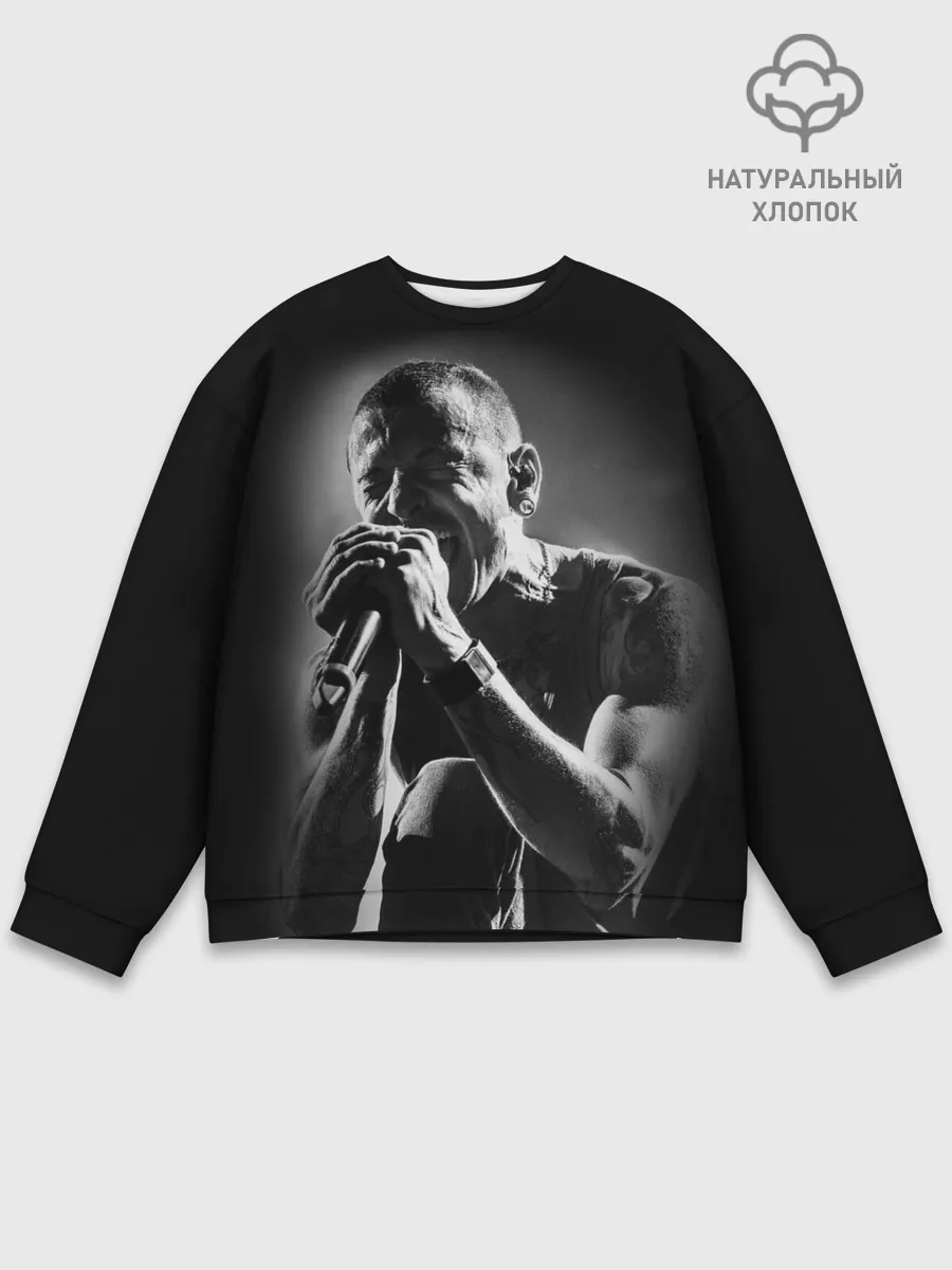 Мужской свитшот базовый / Chester Bennington Linkin Park