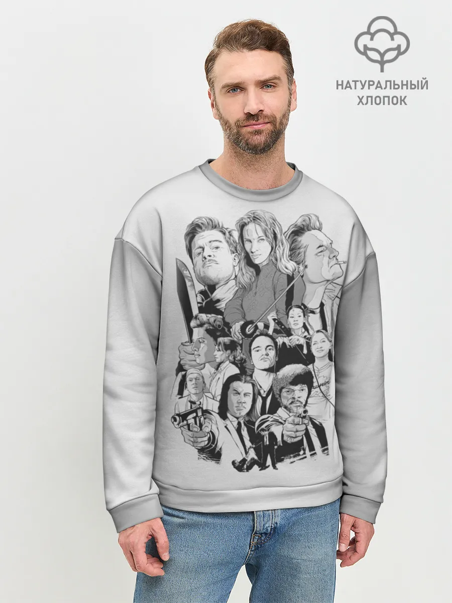 Мужской свитшот базовый / КВЕНТИН ТАРАНТИНО.