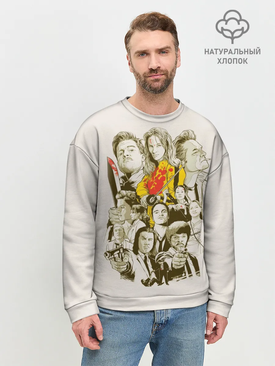 Мужской свитшот базовый / КВЕНТИН ТАРАНТИНО.