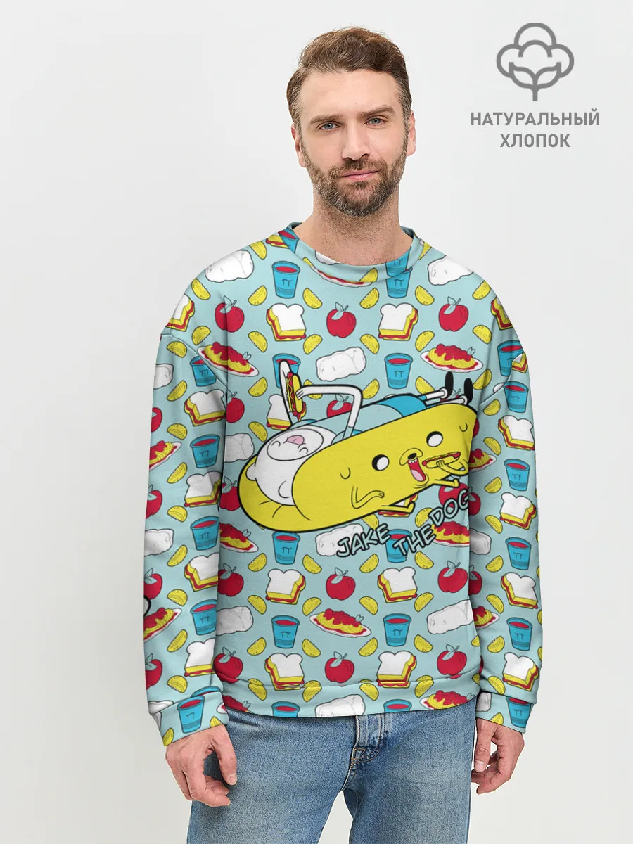 Мужской свитшот базовый / Jake the Dog
