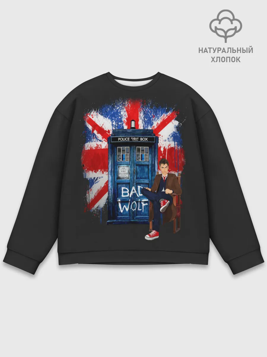 Мужской свитшот базовый / Doctor Who