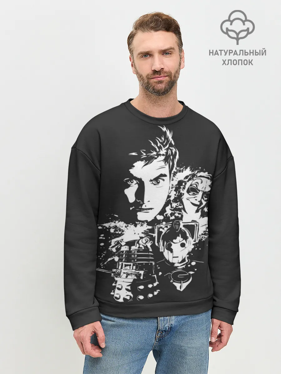 Мужской свитшот базовый / Doctor Who