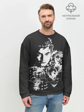 Мужской свитшот базовый / Doctor Who