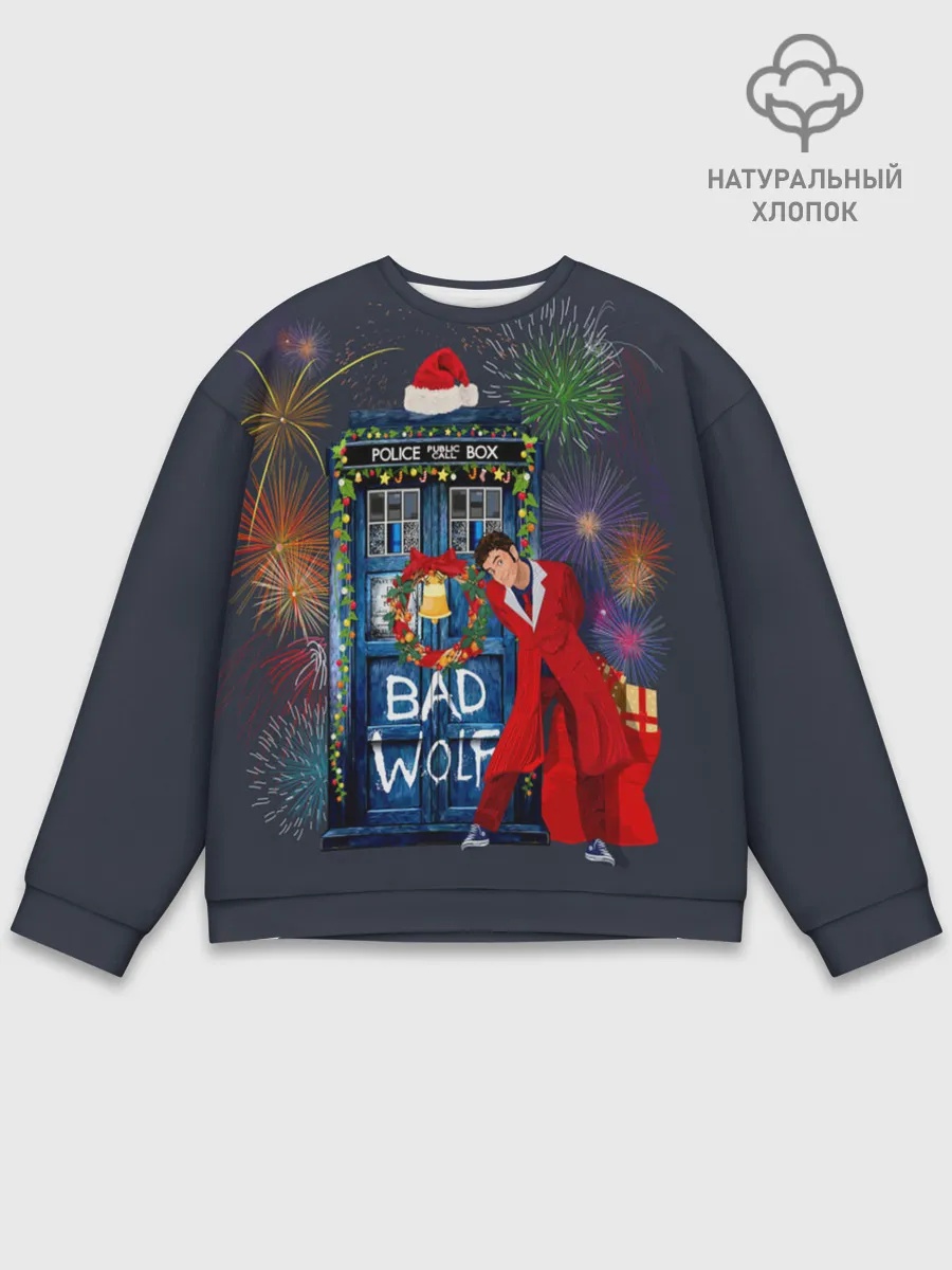 Мужской свитшот базовый / Doctor Who