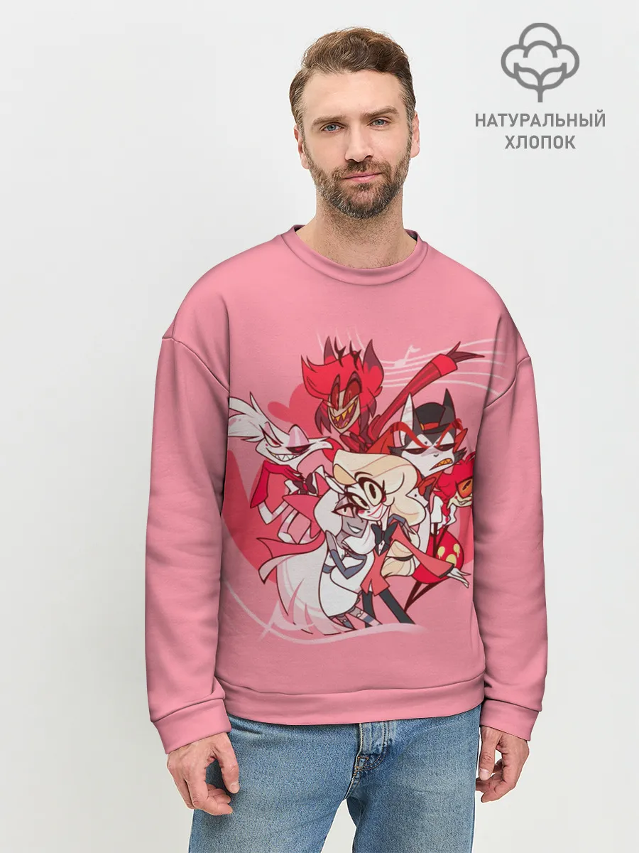 Мужской свитшот базовый / ОТЕЛЬ ХАЗБИН