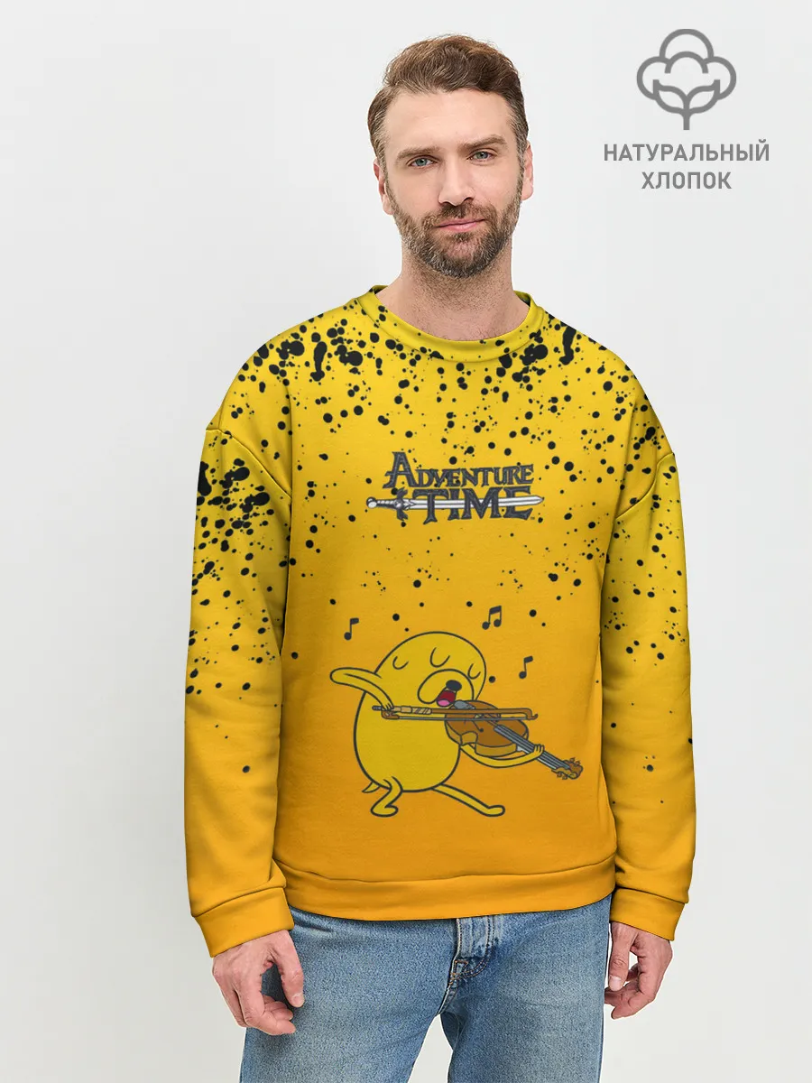 Мужской свитшот базовый / Jake-musician