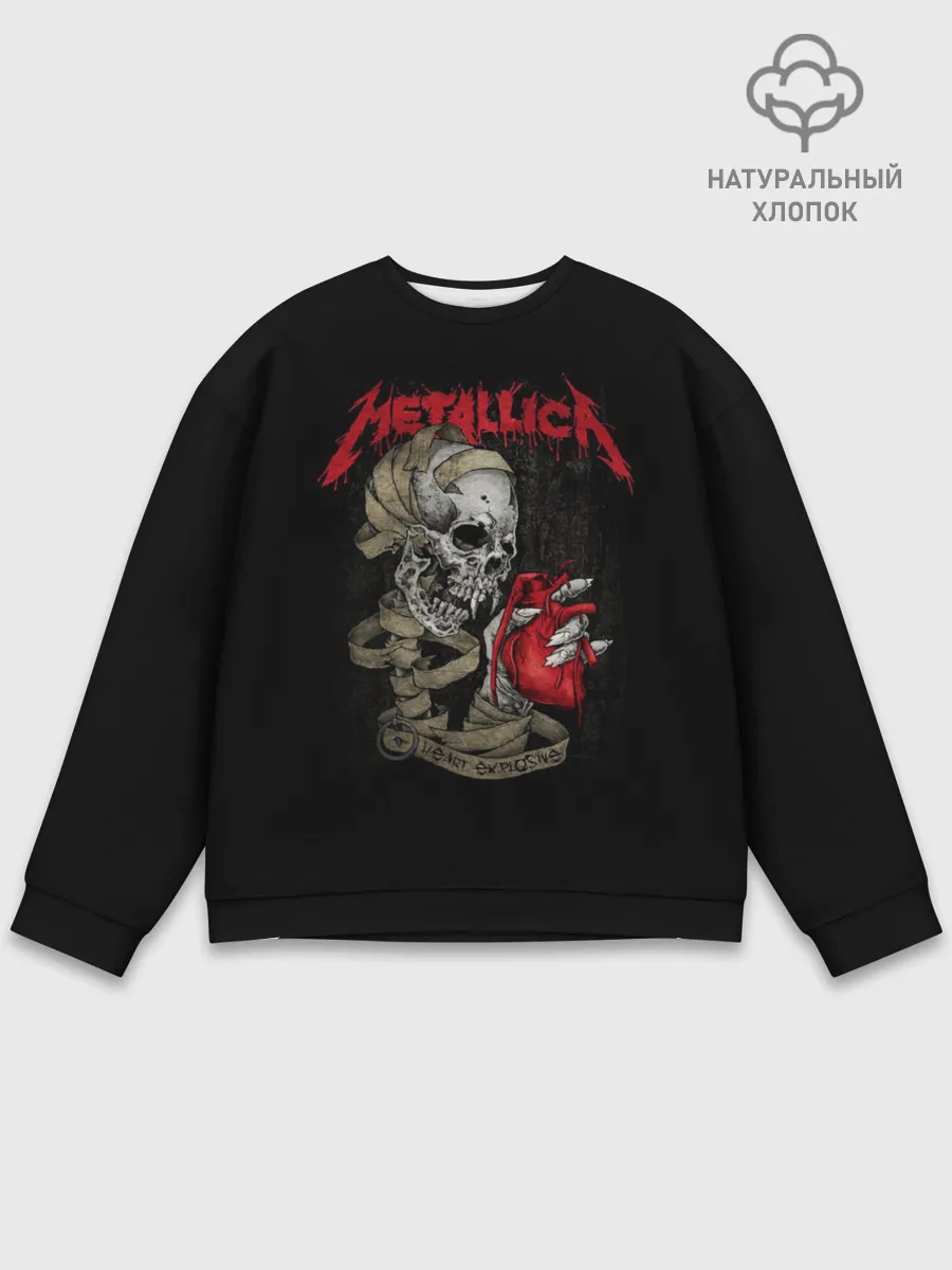 Мужской свитшот базовый / Metallica