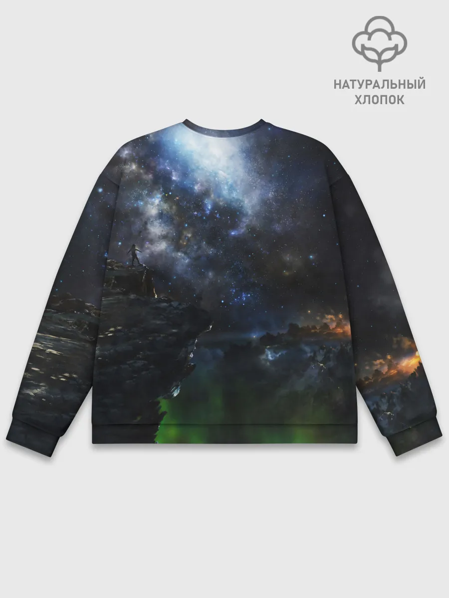 Мужской свитшот базовый / Космос