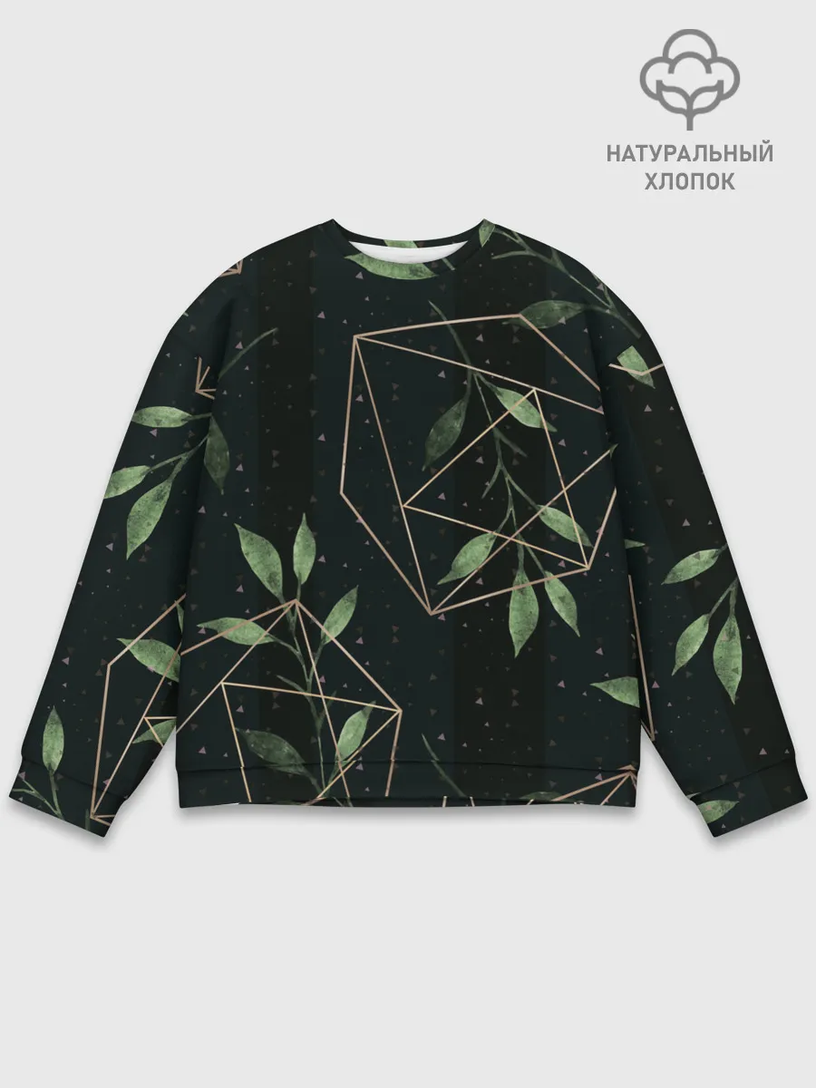 Мужской свитшот базовый / Геометрия в природе