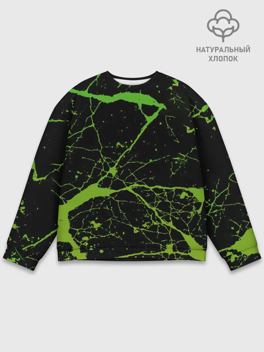 Мужской свитшот базовый / Брызги Красок