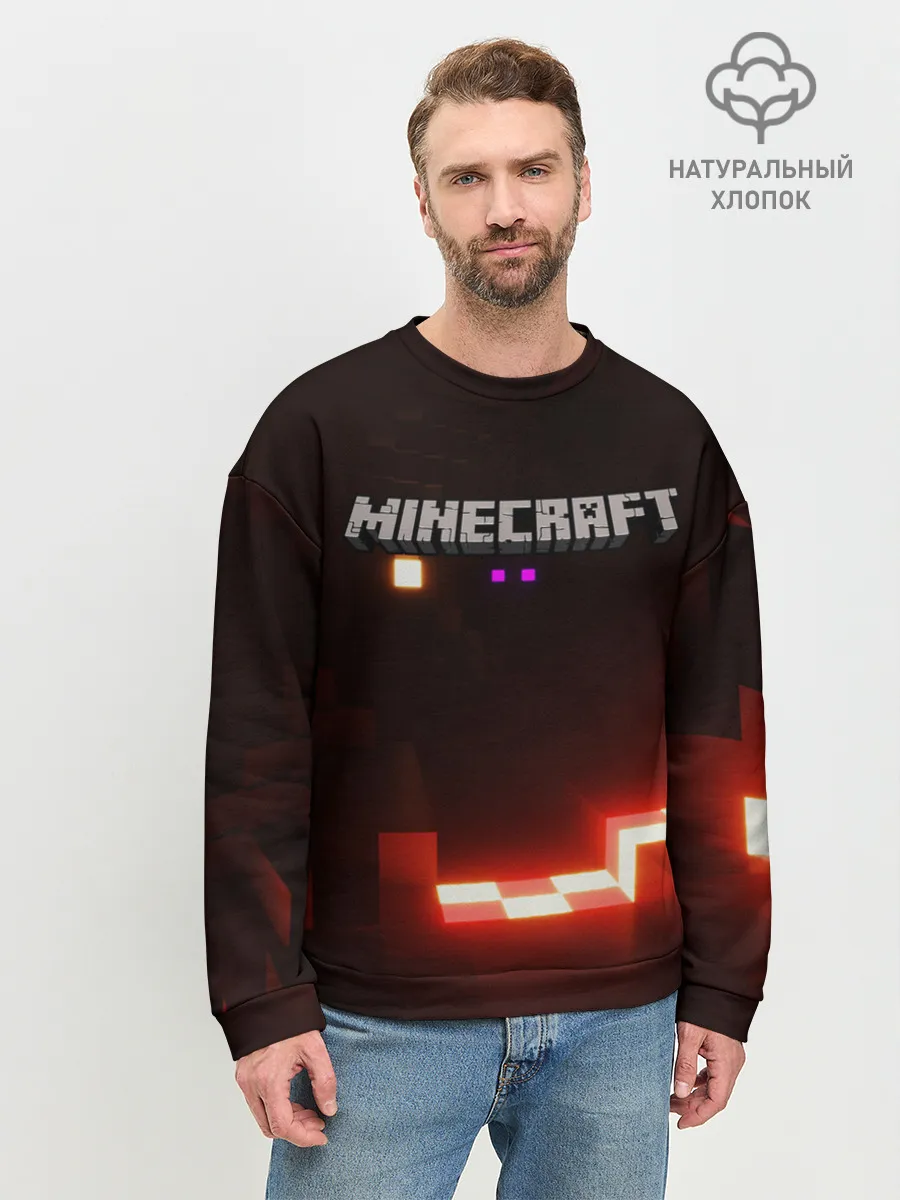 Мужской свитшот базовый / MINECRAFT