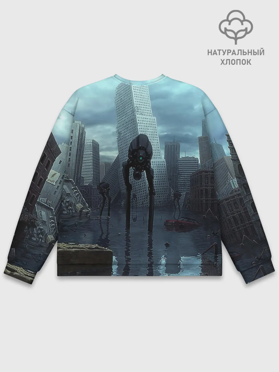 Мужской свитшот базовый / Халф-лайф