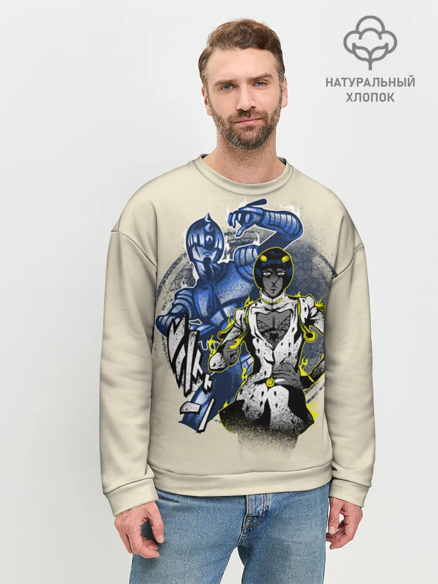 Мужской свитшот базовый / JoJo Bizarre Adventure