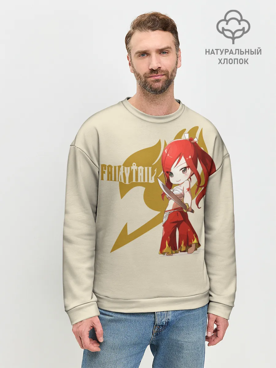 Мужской свитшот базовый / Хвост Феи