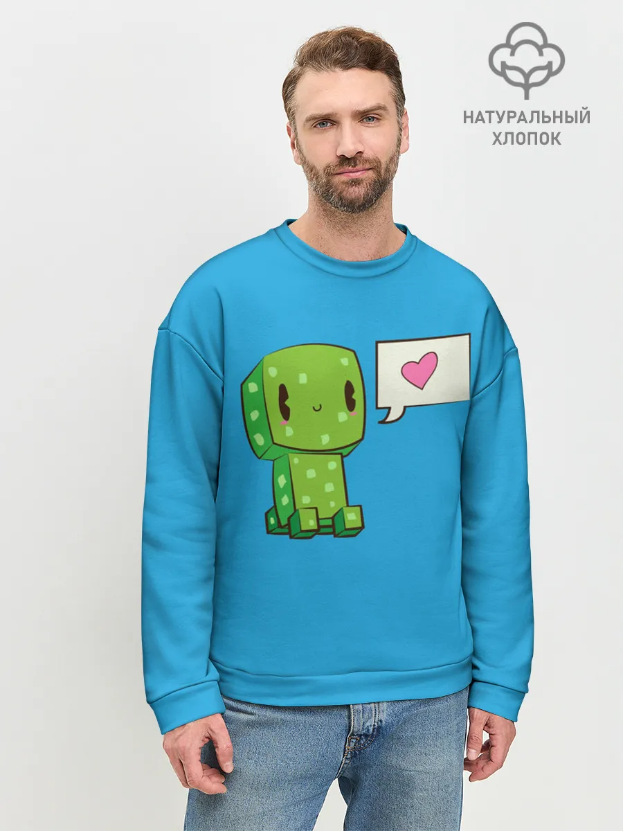 Мужской свитшот базовый / MINECRAFT