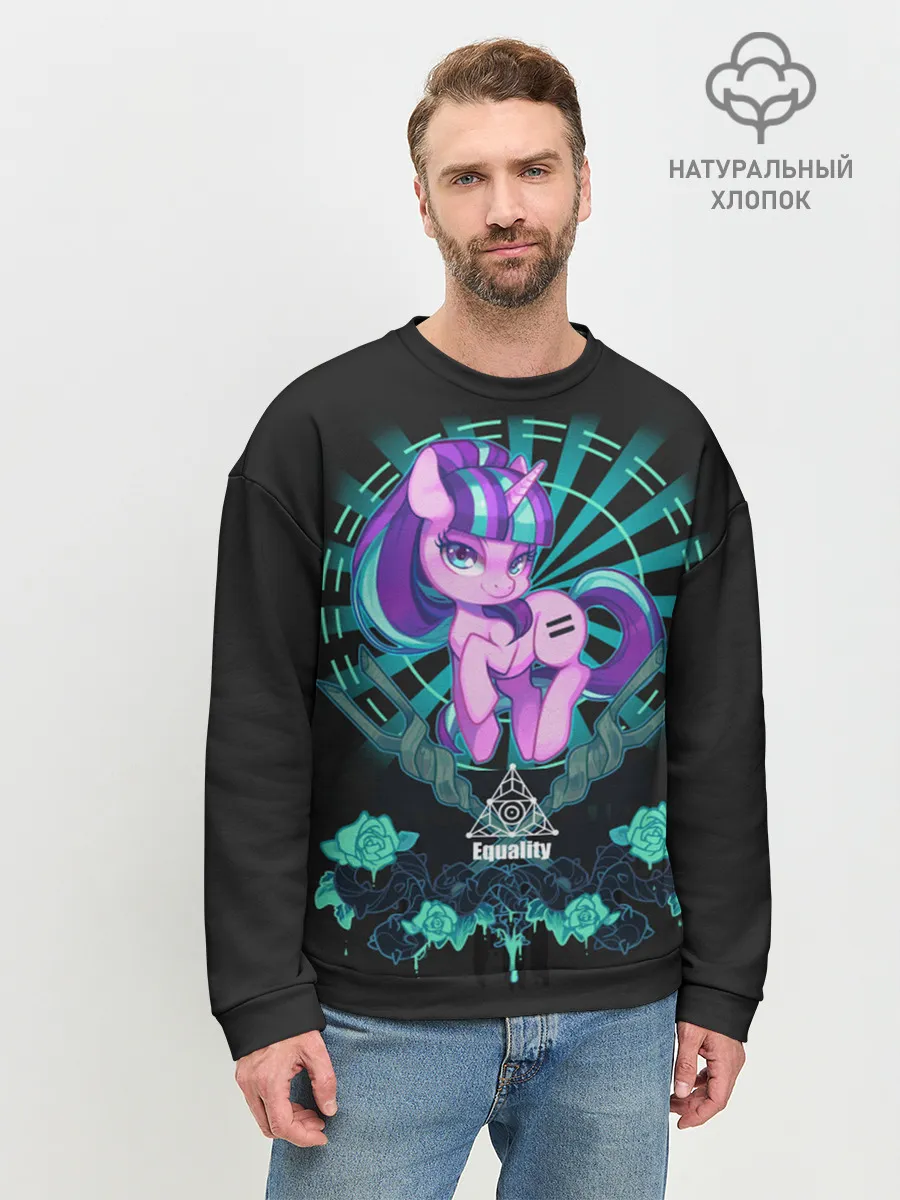 Мужской свитшот базовый / My little pony