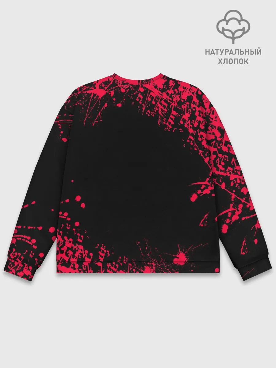 Мужской свитшот базовый / HAZBIN HOTEL ALASTOR.