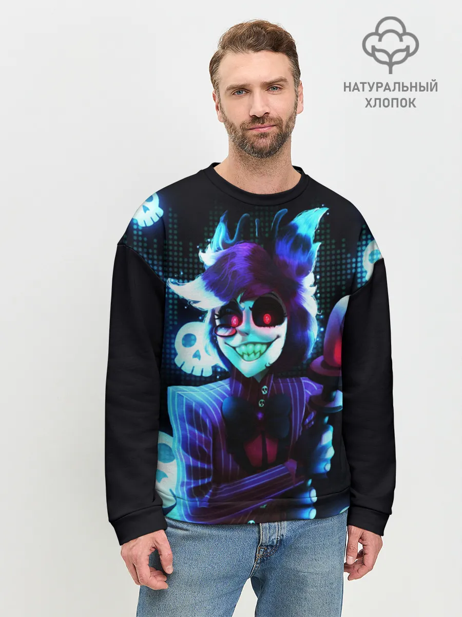 Мужской свитшот базовый / Отель Хазбин