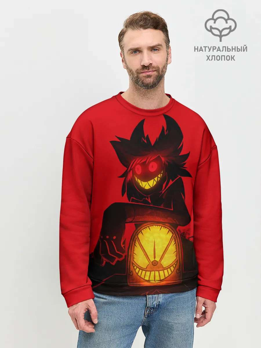 Мужской свитшот базовый / Отель Хазбин