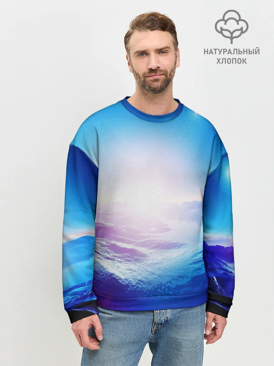 Мужской свитшот базовый / ЛУНА