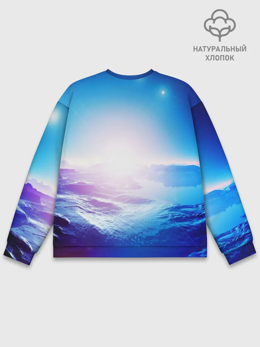 Мужской свитшот базовый / ЛУНА
