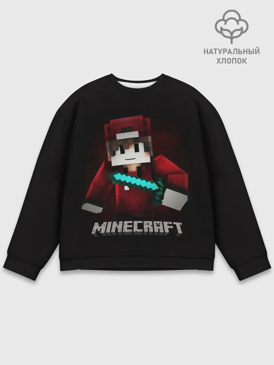 Мужской свитшот базовый / MINECRAFT