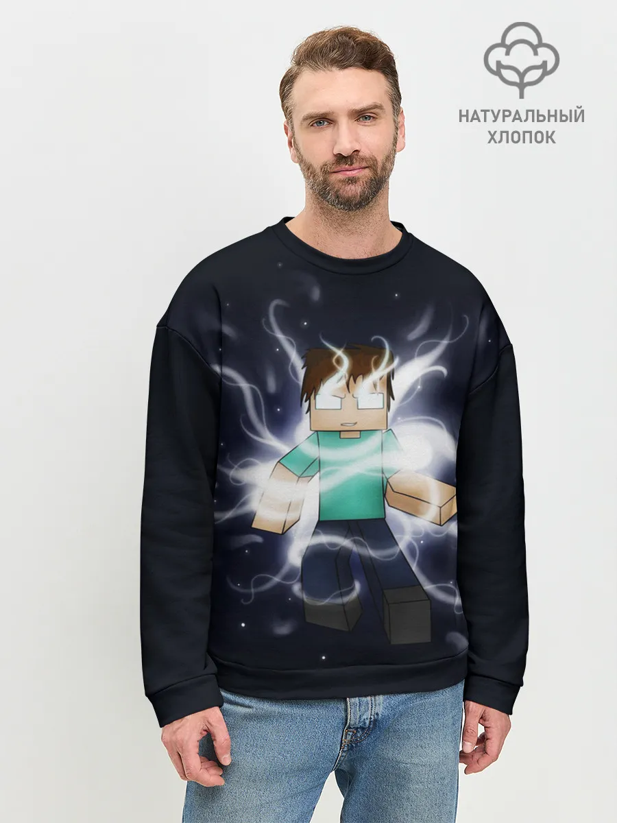 Мужской свитшот базовый / MINECRAFT
