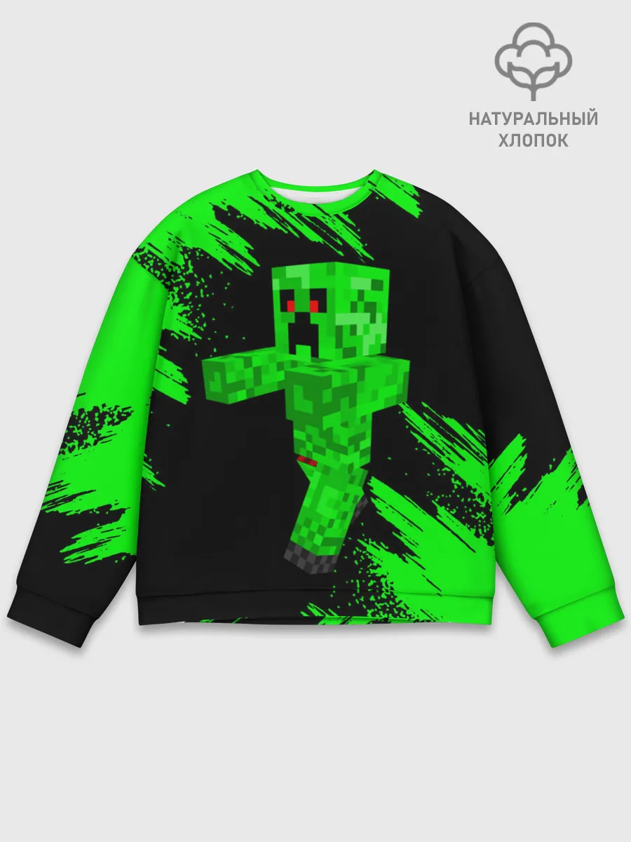 Мужской свитшот базовый / MINECRAFT