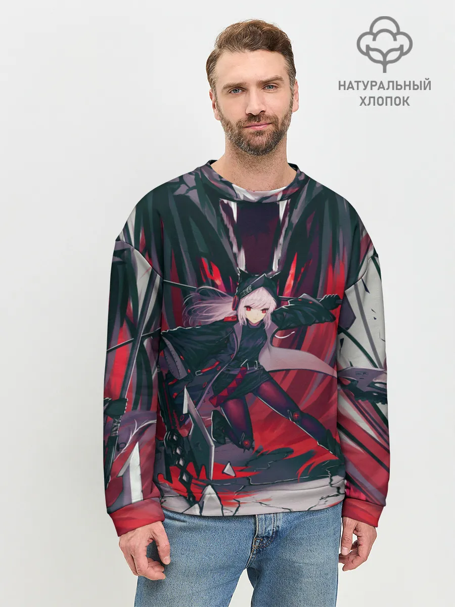 Мужской свитшот базовый / Pixiv Fantasia Anastasia