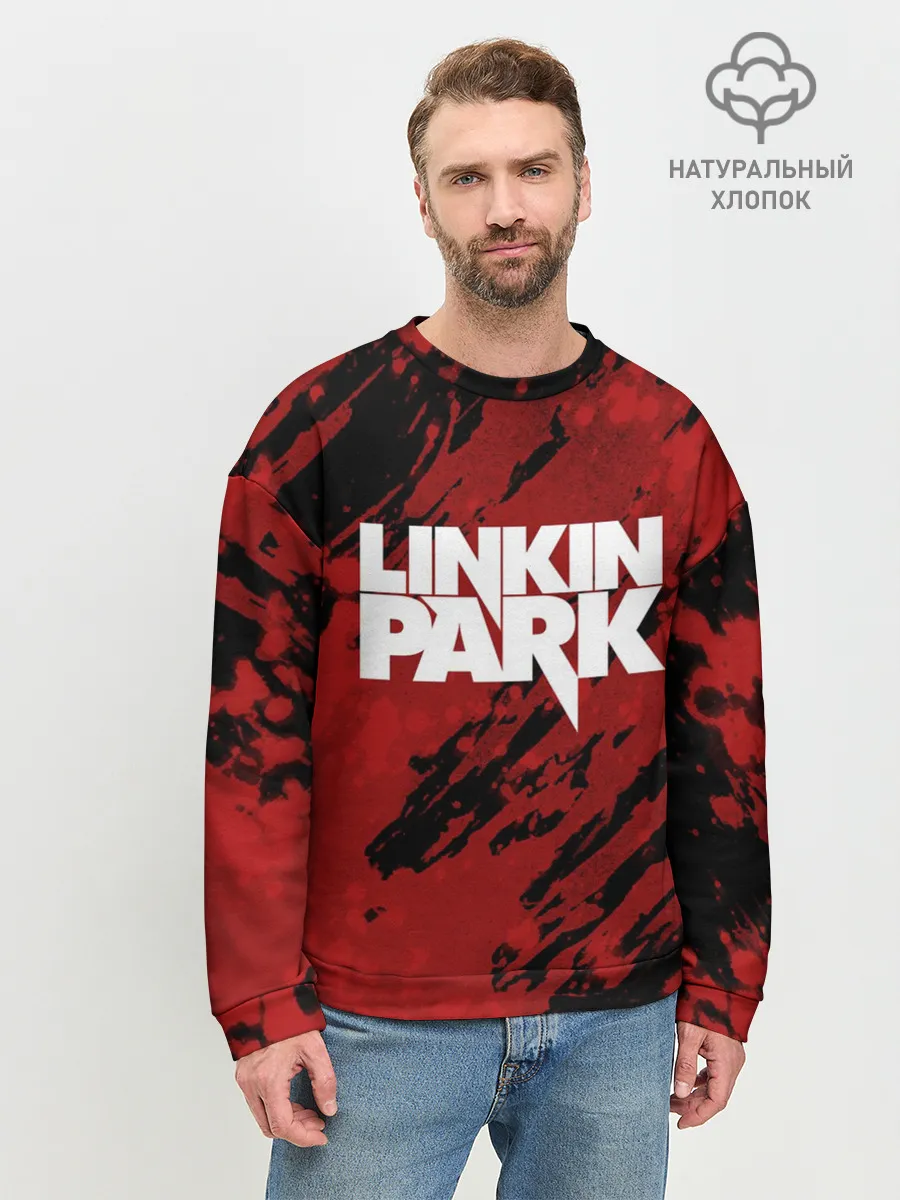 Мужской свитшот базовый / Linkin Park